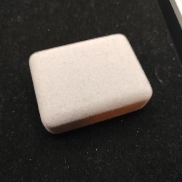 Vintage Colibri - Tie Bar/Chain - Button Style 18KT Gold Electroplate - Picture 3 of 9